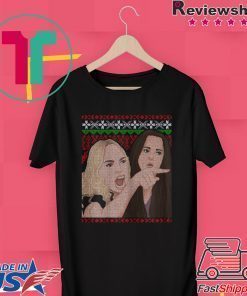 Yelling At A Cat Dinner Table Meme-Best Ugly Christmas Dress T-Shirt
