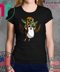 bby Yoda riding Porg Shirt