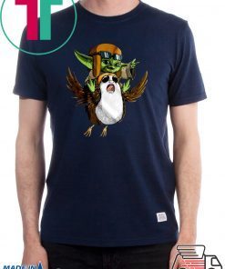 bby Yoda riding Porg Shirt