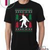 bigfoot christmas shirt