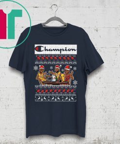 champion lebron james kobe bryant and michael jordan christmas xmas shirt