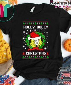 holly dolly christmas shirt