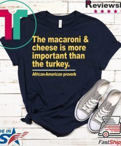 macaroni and cheese is more important Infant T-Shirt