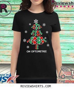 oh optometree christmas tree shirt