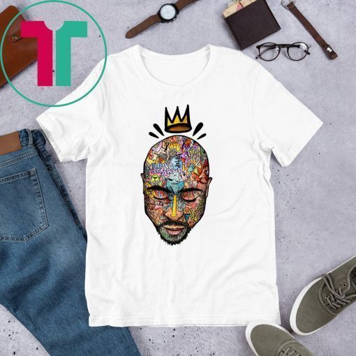 tupac trippy art shirt