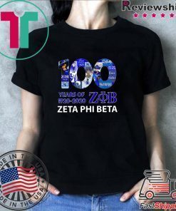 100 Years Of 1920 2020 Zeta Phi Beta Shirt