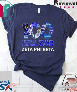 100 Years Of 1920 2020 Zeta Phi Beta Shirts
