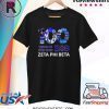 100 Years Of 1920 2020 Zeta Phi Beta T-Shirt