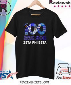 100 Years Of 1920 2020 Zeta Phi Beta T-Shirt