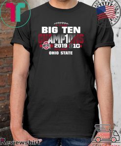 2019 Big Ten Football Champions Ohio State Buckeyes Shirt