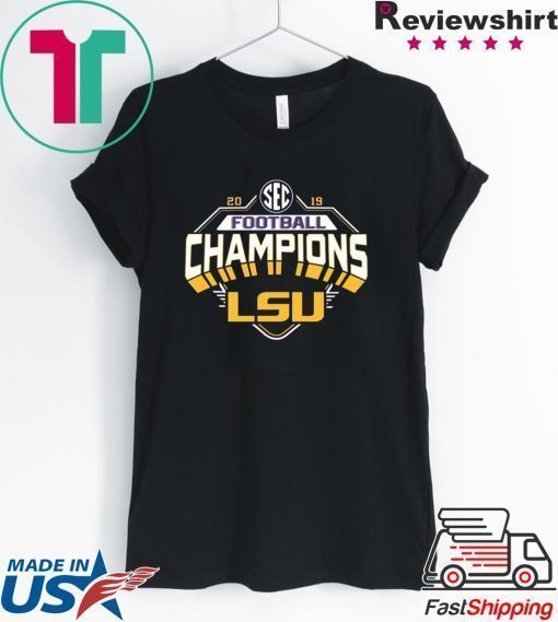 2019 LSU SEC Championship Offcial T-Shirt