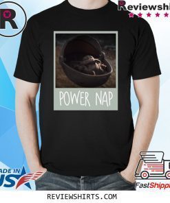BABY YODA MANDALORIAN POWER NAP T-SHIRT