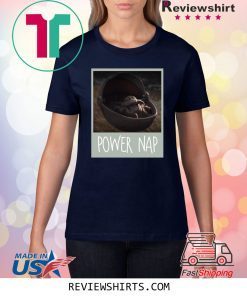 BABY YODA MANDALORIAN POWER NAP T-SHIRT