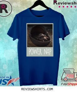 BABY YODA MANDALORIAN POWER NAP T-SHIRT