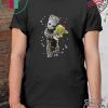 Baby Groot hug Baby Yoda doll Christmas T-Shirt
