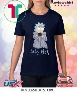 Baby Rick Sanchez Baby Yoda Shirt