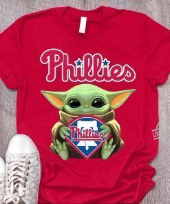 Baby Yoda And Phillier Logo Shirt