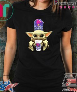 Baby Yoda And Taco Bell Logo Shirt