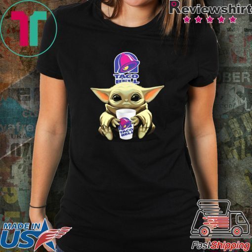 Baby Yoda And Taco Bell Logo Shirt