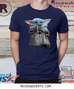 Baby Yoda Drink Monster Energy Shirt