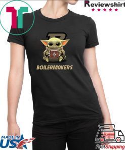 Baby Yoda Hug Boilermakers Shirt