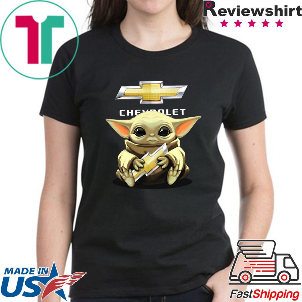 Baby Yoda Hug Chevrolet Shirt