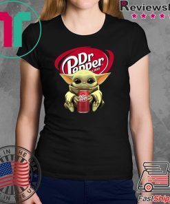 Baby Yoda Hug Dr Pepper 1985 Shirt