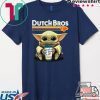 Baby Yoda Hug Dutch Bros Coffee Offcial T-Shirt