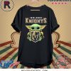 Baby Yoda Hug Golden Knights Logo Shirt