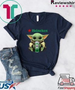 Baby Yoda Hug Heineken Shirt