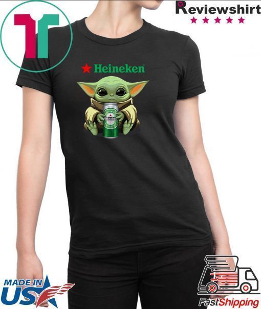 Baby Yoda Hug Heineken Shirt