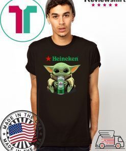 Baby Yoda Hug Heineken Shirt