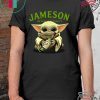 Baby Yoda Hug Jameson Irish Whiskey Shirt