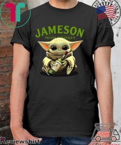 Baby Yoda Hug Jameson Irish Whiskey Shirt