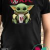 Baby Yoda Hug KFC shirt