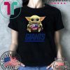 Baby Yoda Hug New York Giants Shirt