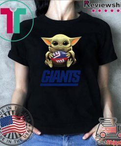 Baby Yoda Hug New York Giants Shirt