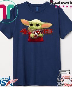 Baby Yoda Hug San Francisco 49ers Shirt