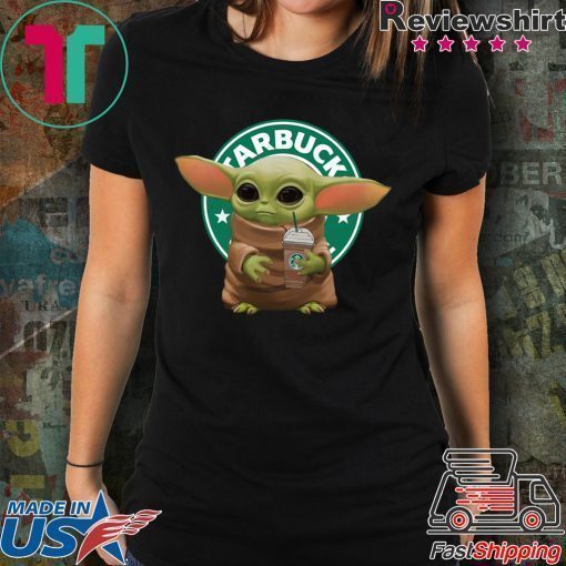 Baby Yoda Hug Starbuck Coffee Shirt