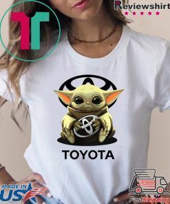 Baby Yoda Hug Toyota Tee Shirt