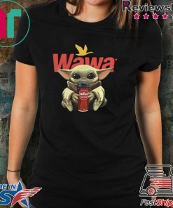 Baby Yoda Hug Wawa Coffee Tee Shirt