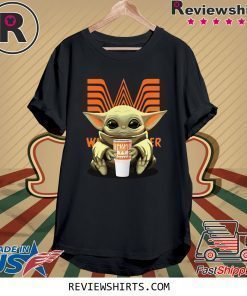 Baby Yoda Hug Whataburger T-Shirt