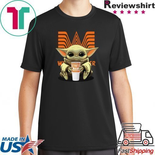 Baby Yoda Hug Whataburger Offcial T-Shirt