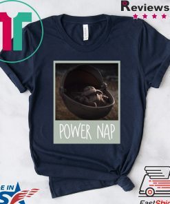 Baby Yoda Mandalorian Power Nap Shirt