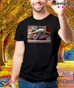 Baby Yoda Mandalorian The Child Nap Time Shirt