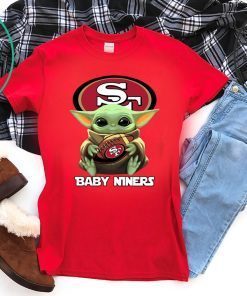 Baby Yoda San Francisco Baby Niners Unisex T-Shirt