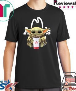 Baby Yoda hug Arby’s shirt