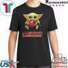 Baby Yoda hug Central Michigan Chippewas shirt