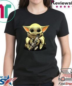 Baby Yoda hug Combat Aircrafts Star Wars shirt