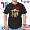 Baby Yoda hug Diet Coke shirt
